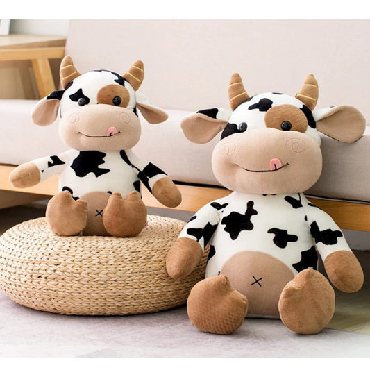 Cute Cow Plush – Soft & Adorable Farm Friend 🐮