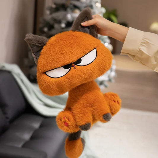 Angry Cat Plush – Funny & Cute Mood Buddy 😾