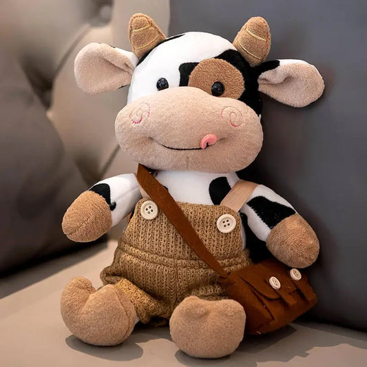 Cute Cow Plush – Soft & Adorable Farm Friend 🐮