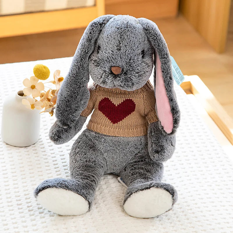 Sweater Bunny Plush – Cozy & Cute Companion 🐰