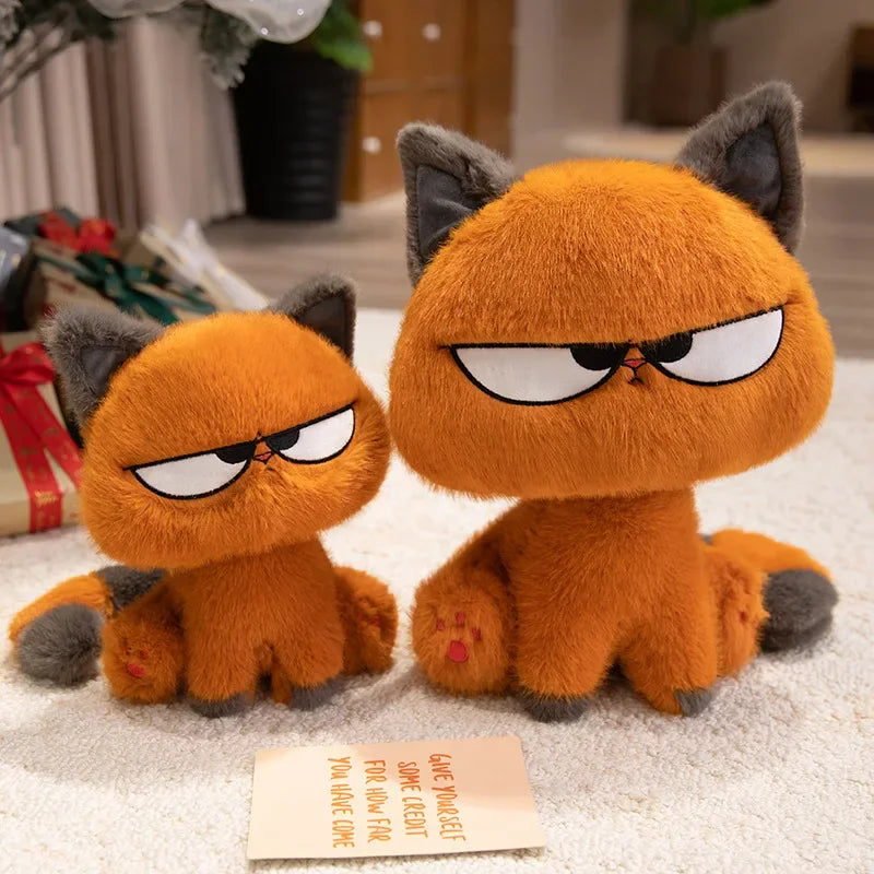 Angry Cat Plush – Funny & Cute Mood Buddy 😾