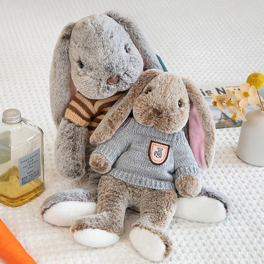 Sweater Bunny Plush – Cozy & Cute Companion 🐰